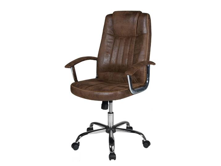 Fauteuil de direction Bill 60 x 114 x 60cm Marron
