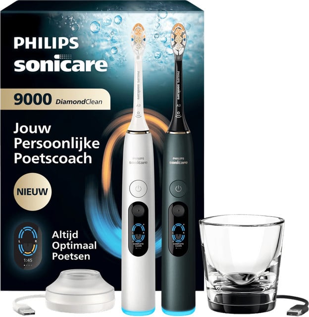 Philips Sonicare Series 9000 HX9216/89 Duopack