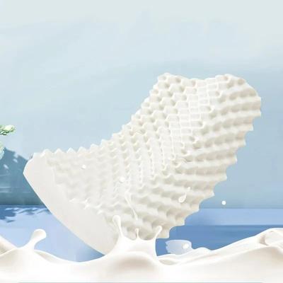Uplift Essentials Thai Natural Latex Memory Pillow For Neck And Shoulder Support wolf Tooth Pillow