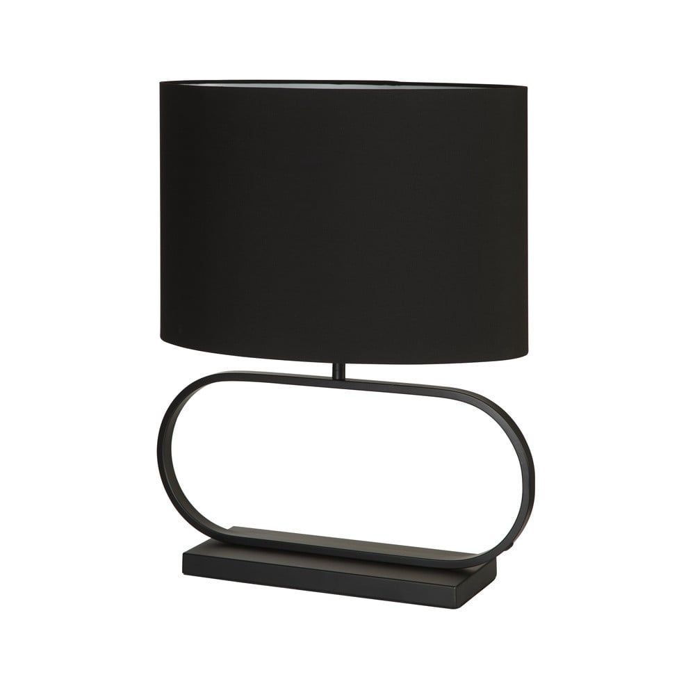 Searchlight Sleek Tafellamp - Zwart - Modern Metaal