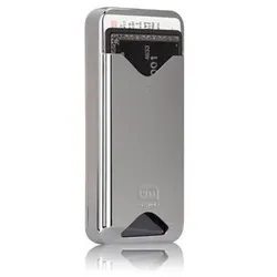 Back-Case für iPhone 4, 4S Case-Mate - Barely There ID, silber