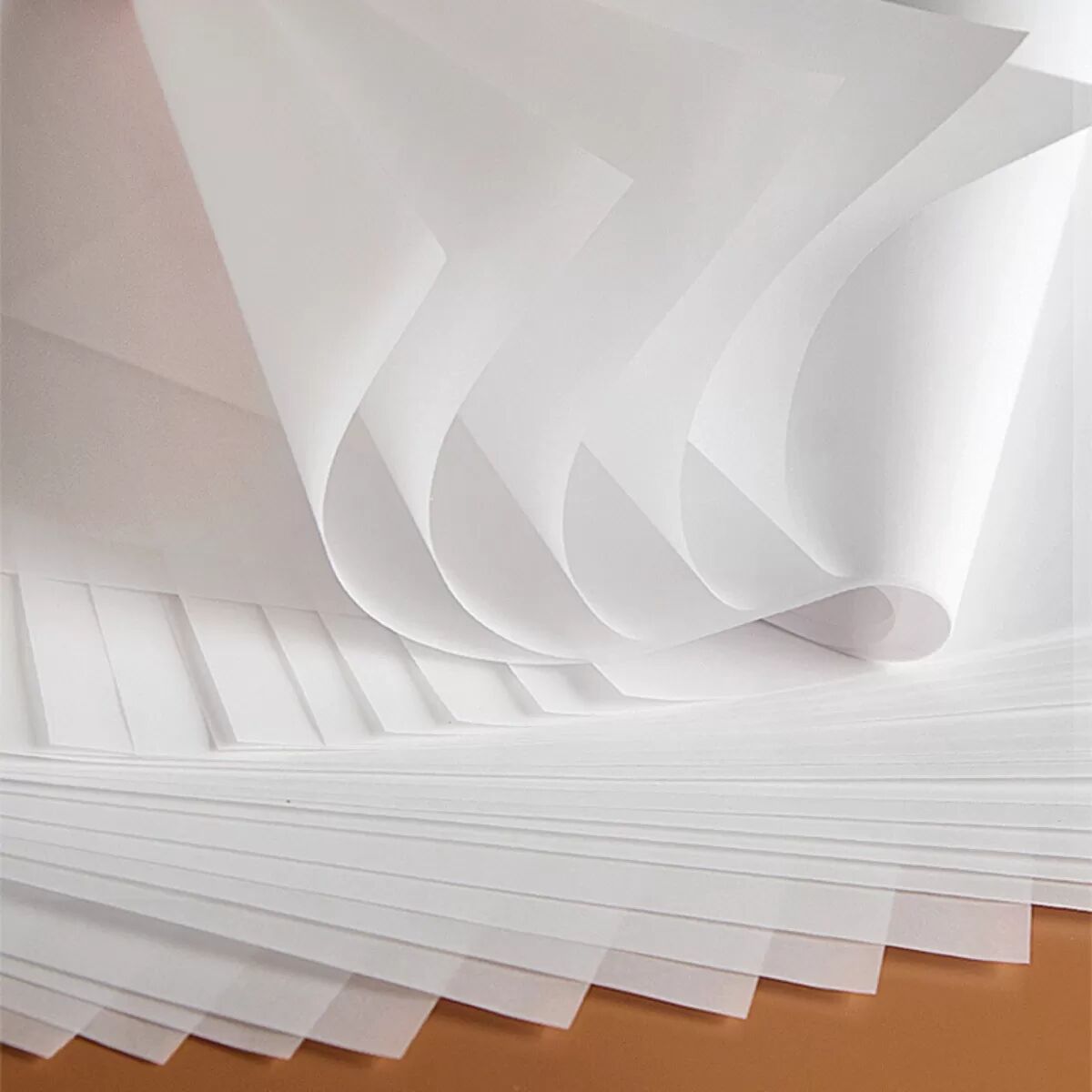 INF Transluzentes Transparentpapier Schwefelsäure A3 83g 50 Blatt - Dickes weißes Vellum kompatibel mit Inkjet- und