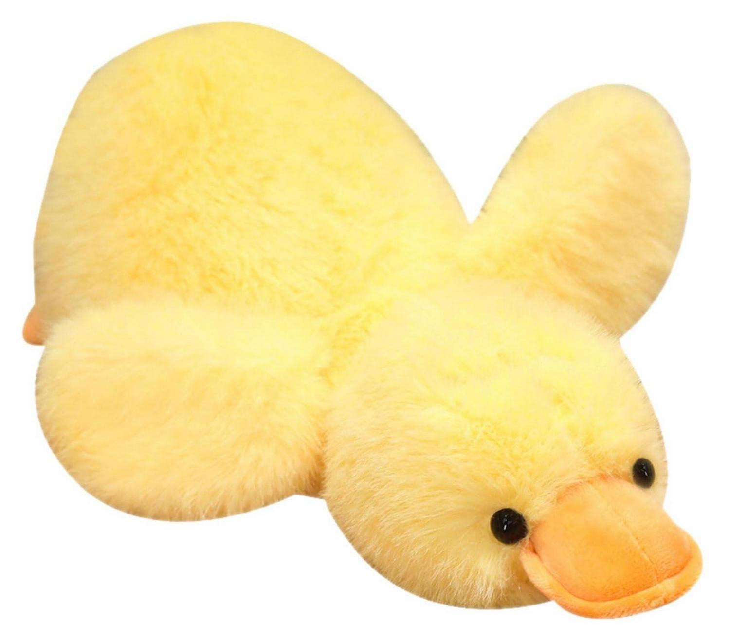 Champracer Gele Pluche Eend Knuffel, 30 cm