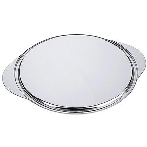 Contacto Tortenplatte 633/330, mittelschwere Ausführung, aus Edelstahl 18/0, Ø 33 cm, silber