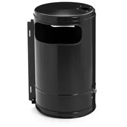 Hardwex Wandabfallbehälter 42 l, schwarz