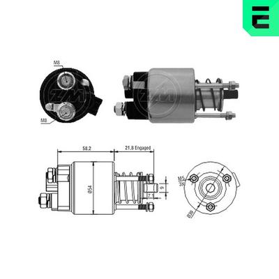 Era Magnetschalter, Starter [Hersteller-Nr. ZM397] für Toyota