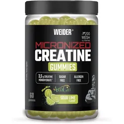 Weider - Micronized Creatine Gummies - 60 GummiesSour Lime