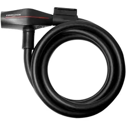 TRELOCK Spiralkabelschloss SK 210 10 mm schwarz 180 cm