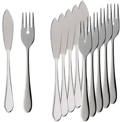 Villeroy & Boch Oscar Fischbesteck, Besteck, Silber