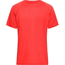 James & Nicholson Herren Sport Shirt T-Shirt JN520 bright red XL