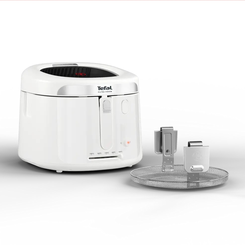 Tefal FF2541 Filtra Vision, Fritteuse, extragroßes Fenster für bessere Sicht
