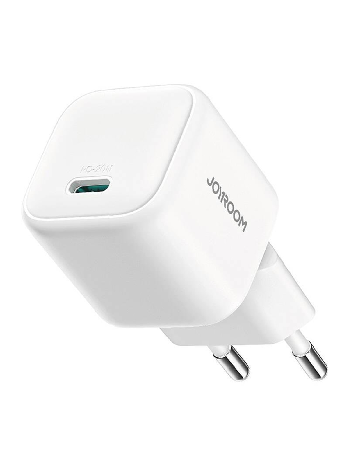Joyroom JR-TCG08 GaN Mini 20W mains charger (white)