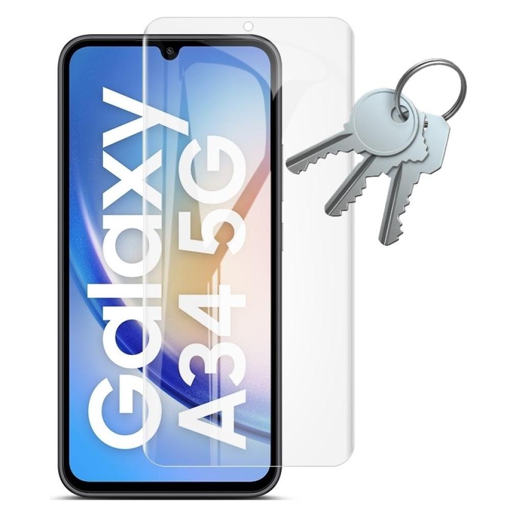 Screenguard 100% Display Schutz Folie Samsung Galaxy A34 5G Crystal Clear (Samsung Galaxy A34 5G) (00032601)