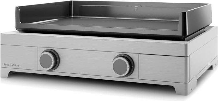 Forge Adour Modern G60 I, 5300 W, 2 Zone(n), 10 Person(en), Freistehend, Edelstahl, Drehregler