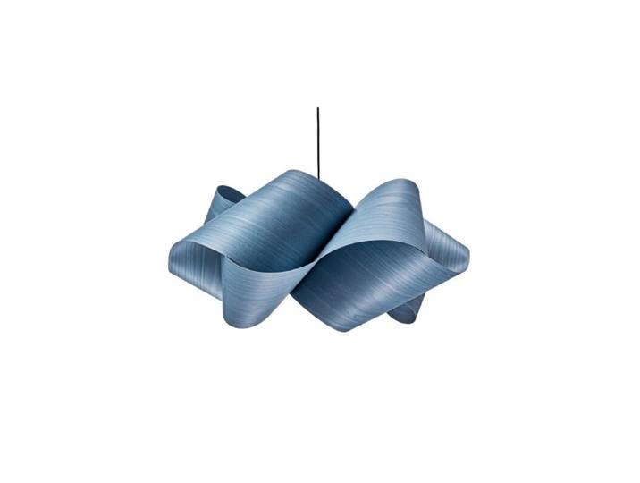 LZF Pendelleuchte Swirl - Blue (Blau) , Weiß matt , Small Boho,