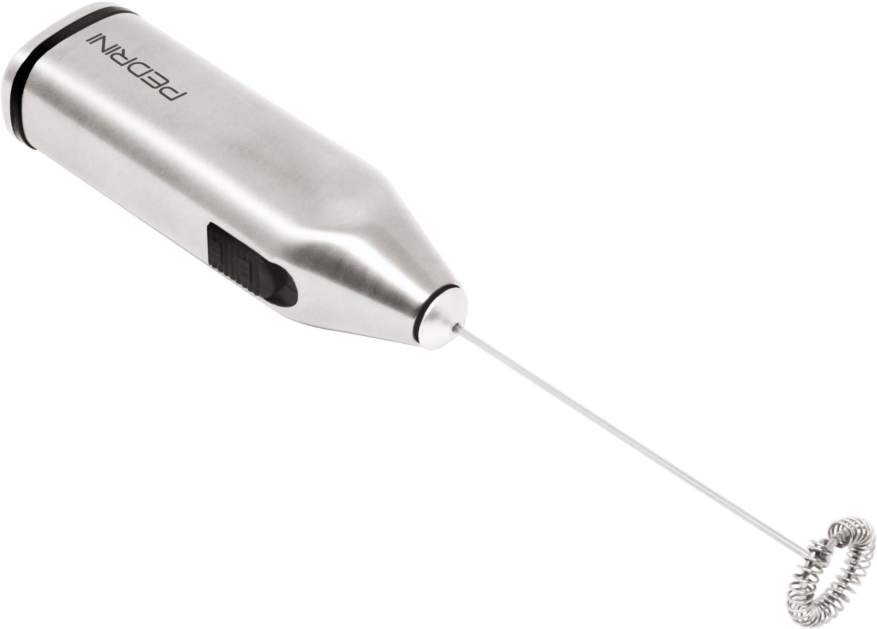 Montalatte elettrico Pedrini 04GD160 Frullino a batteria Silver