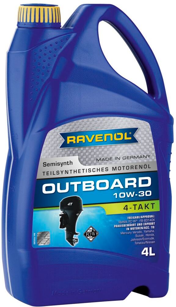 Motoröl RAVENOL 1153203 Outboard 4T SAE 10W30 4L