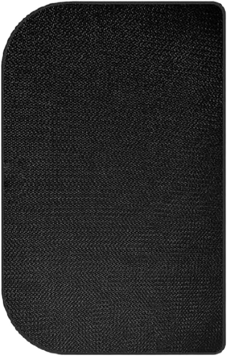 Vlambestendige haardmat grijs - 100 x 60 cm