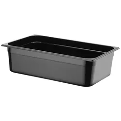 HENDI Gastronorm-Behälter 1/1, Profi Line, GN 1/1, 14L, Schwarz, 530x325x(H)100m...