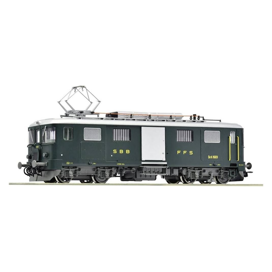 Roco 7700014 H0 Elektro-Gepäcktriebwagen De 4/4 1669 (DC) (Spur H0) (7700014)