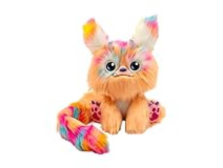 Furlings - Cleo Adorable Peluche Interactive Jackalope avec Plus de 80 Réactions Jouet Enfant à Partir de 3 Ans Idéal comme Jouet Cadeau d'anniversaire ou de Noël, Orange
