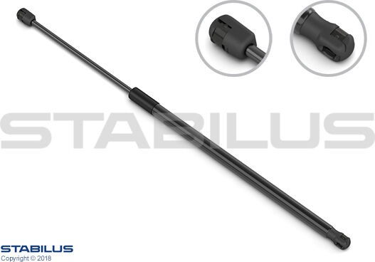 Stabilus Gasfeder, Koffer-/laderaum // Lift-O-Mat® 866626 Für Volvo Asia