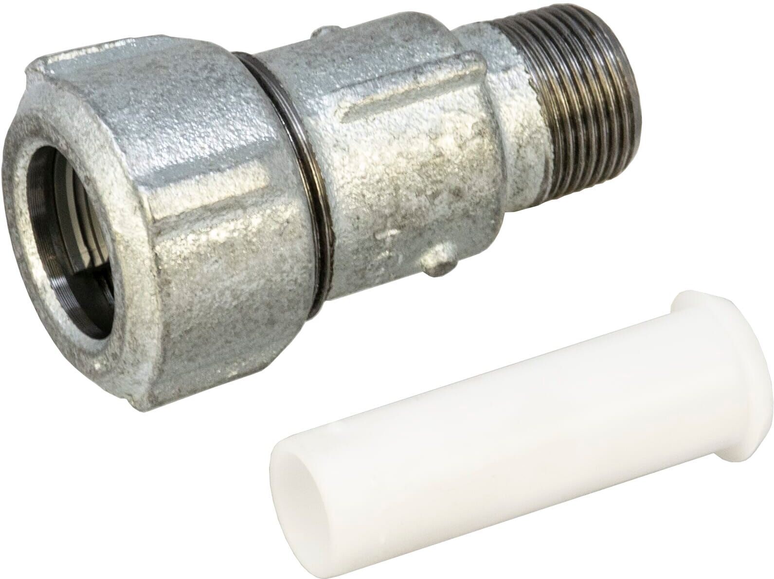 Georg Fischer Primofit® Galvanised Gas Adaptor 3/4 BSPM x 25mm MDPE