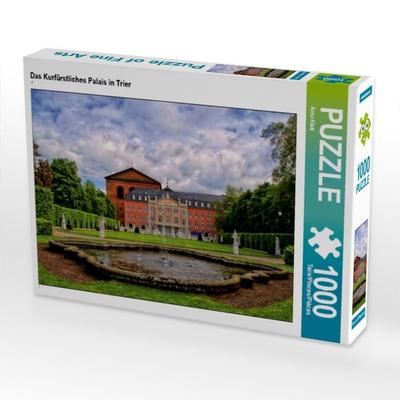 CALVENDO Puzzle Das Kurfürstliches Palais in Trier | 1000 Teile Lege-Größe 64x48cm Foto-Puzzle für glückliche Stunden