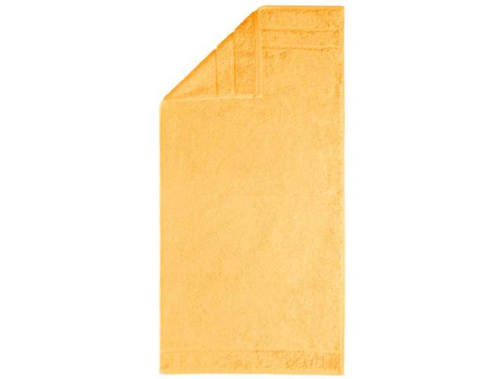 Handtücher EGERIA Prestige , gelb, B:50cm L:100cm, Walkfrottee, Obermaterial: 100% Baumwolle, Handtücher, Handtücher, Uni Programm mit Streifenbordüre, SUPIMA Baumwolle