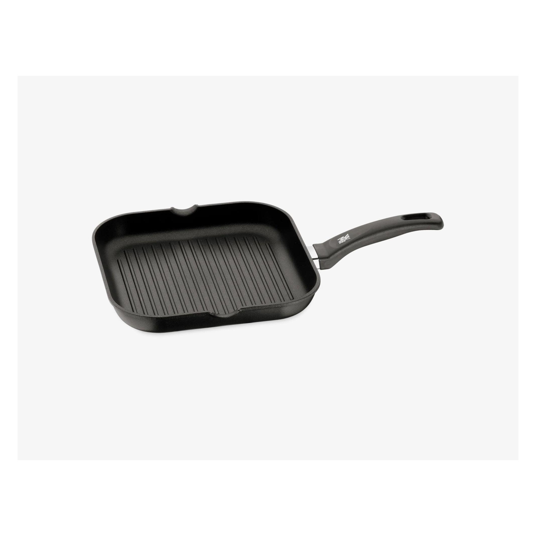 WMF Grillpfanne eckig Steakpfanne Pfanne 27cm Aluminium beschichtet PFOA-frei (Grillpfanne, Aluminium) (589674291)