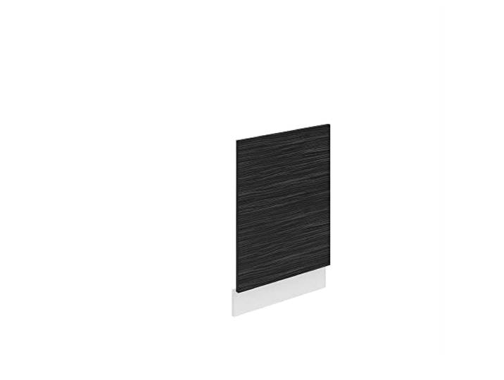 Belini Frontblende PO 45 cm, ohne Arbeitsplatte, Königliches Ebenholz ohne Griff, Geschirrspüler Frontblende Breite, Frontplatte für Spülmaschine