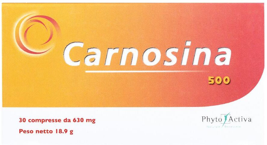 PHYTO ACTIVA Srl Carnosina 500, 30 Compresse