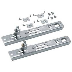 Hager UT81AN Hager UT81AN Halter f.Abfangschiene univers Tiefe 400mm Halter für Abfangschiene Grau 1 St.