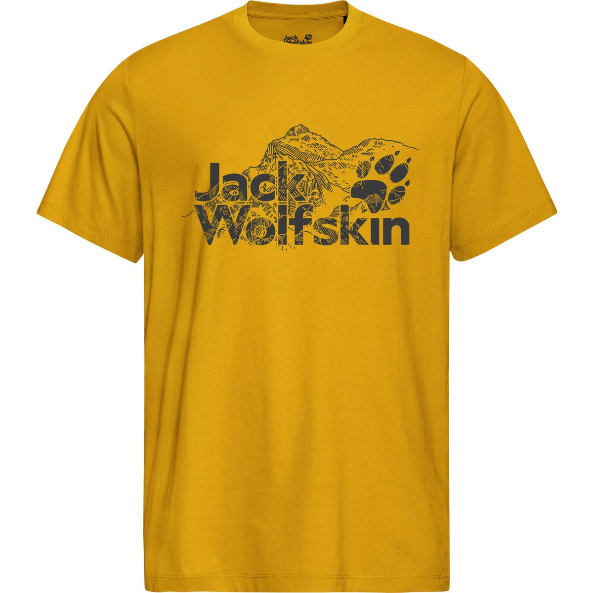 Jack Wolfskin Brand T M burly yellow jw (M0119) XS A65910_M0119_A04