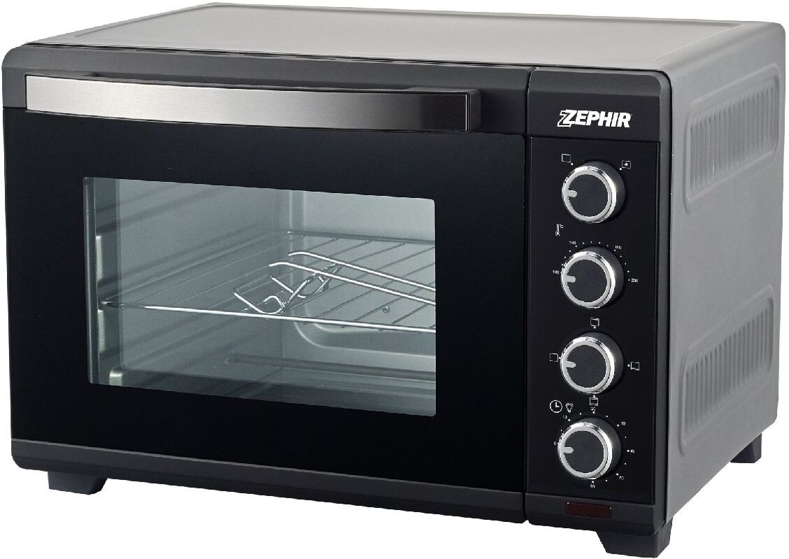 zephir Zhc33s Forno Elettrico Ventilato Fornetto Capacità 33 Litri Potenza 1600 Watt Con Timer Colore Nero - Zhc33s