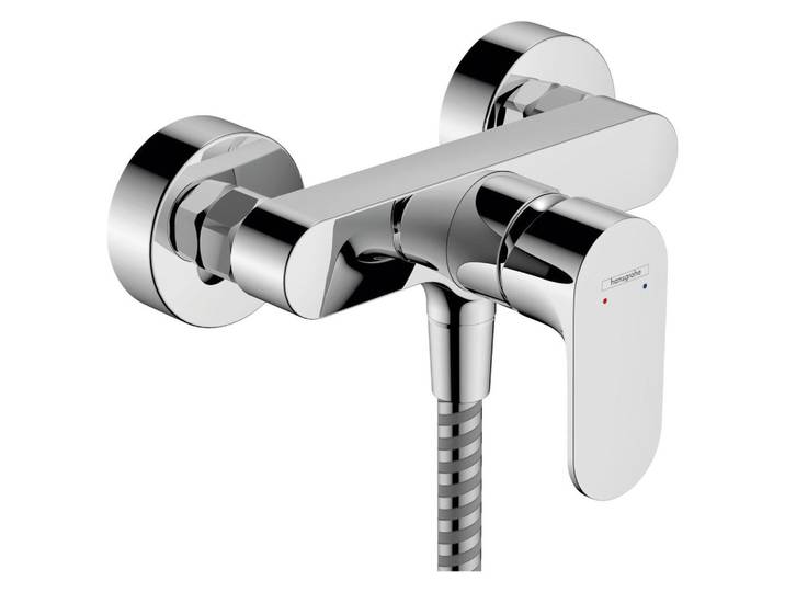 Duscharmatur Hg Rebris S Brausemischer Ap Chromfarben