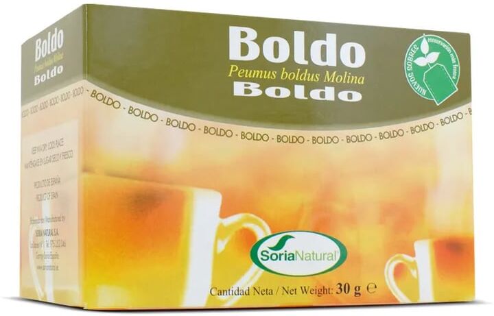 Soria Natural Infusão de Boldo 20 Infusões