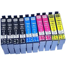 10x Tintenpatronen kompatibel f. Epson Workforce WF-2965DWF ersetzt Epson 503 und 503XL Tintenpatronen