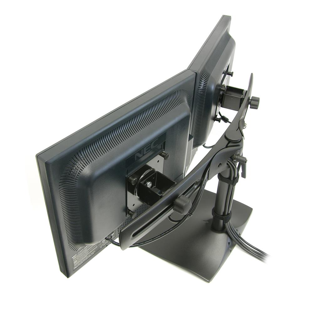 Ergotron DS100 Standfuß für zwei Monitore horizontal angeordnet 33-322-200
