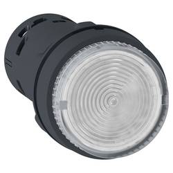 Schneider Electric XB7NW37B1 Leuchtdrucktaster, Harmony XB7, Monoblock, Kunststoff, Ø22mm, transparent, integrierte LED, 24V ACDC, 1S, Schraubklemme
