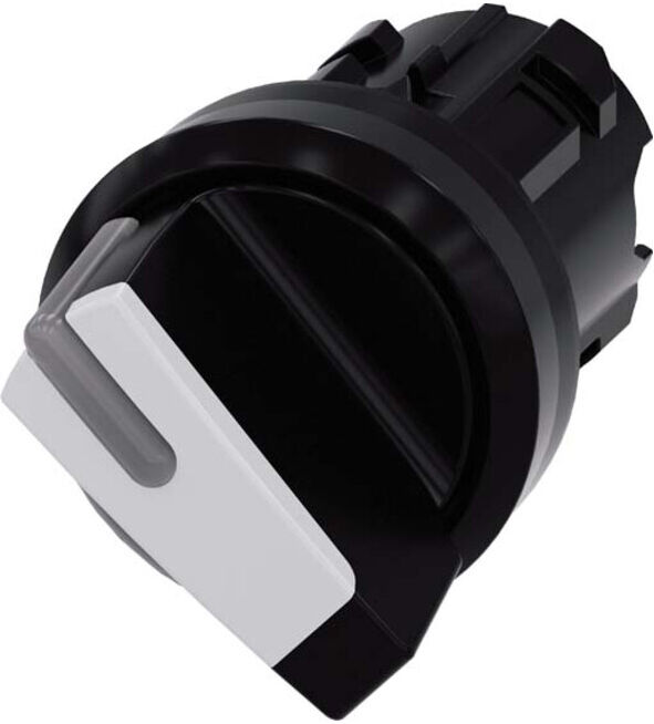 Siemens Indus.Sector Interrupteur à bouton 22 mm, rond, blanc 3SU1002-2BF60-0AA0 (3SU10022BF600AA0)