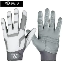 BIONIC ReliefGrip® 2.0 Golf Gloves  - Golfhandschuh Damen (1 Stück) - Weiß / Gra...