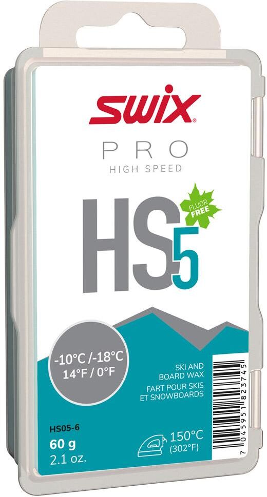 Swix  - HS5 Turquoise -10°C/-18°C 60g - Fart