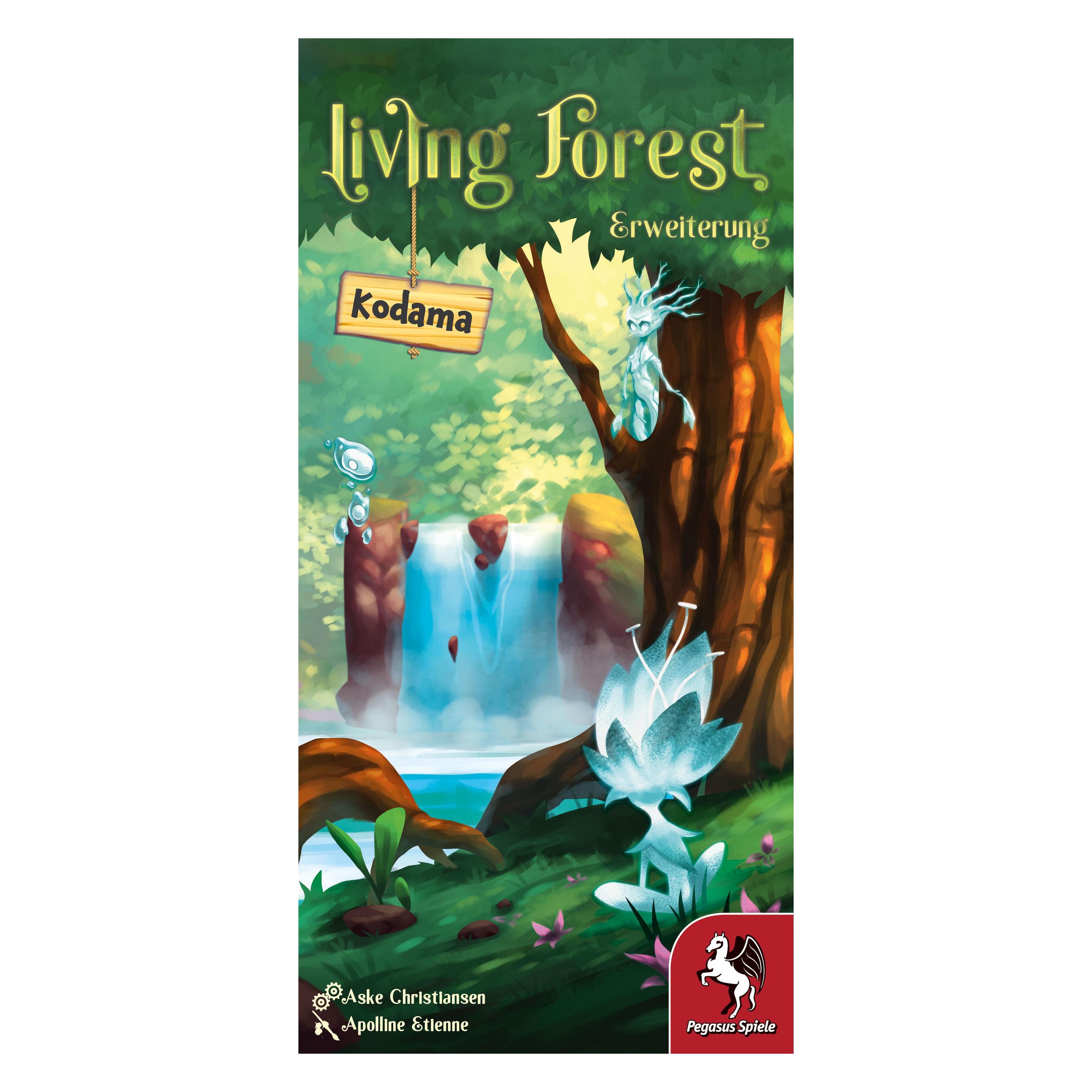Pegasus Living Forest: Kodama, Brettspiel, für 2-4 Spieler, ab 10 Jahren, DE-Erweiterung (Deutsch, 2 - 4 Spieler) (51236G)