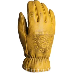 John Doe Coyote Embossed Motorradhandschuhe gelb - XS