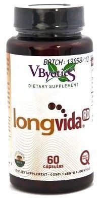 Vbyotics Longvida Curcuma 60 capsules