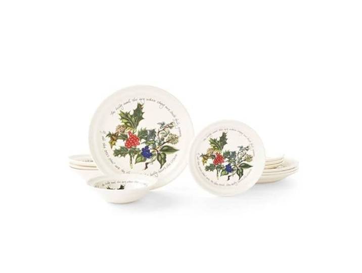 Portmeirion The Holly and The Ivy 12-teiliges Tafelservice