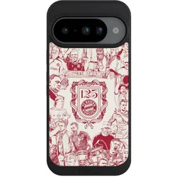 Nivocase Handyhülle für Google Pixel 10 Hülle NIVOpure Case Schwarz FC Bayern München Offizielles (Google Pixel 10), Smartphone Hülle, Schwarz