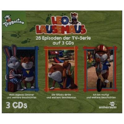 Leo Lausemaus Hörspielbox 3 - , CD, 4061229100373