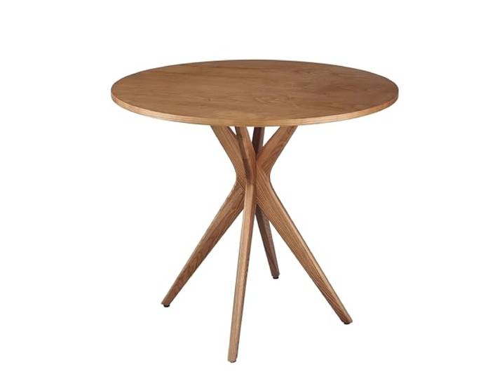 RAGABA JUBI Runder Esstisch aus Holz 80cm Eiche